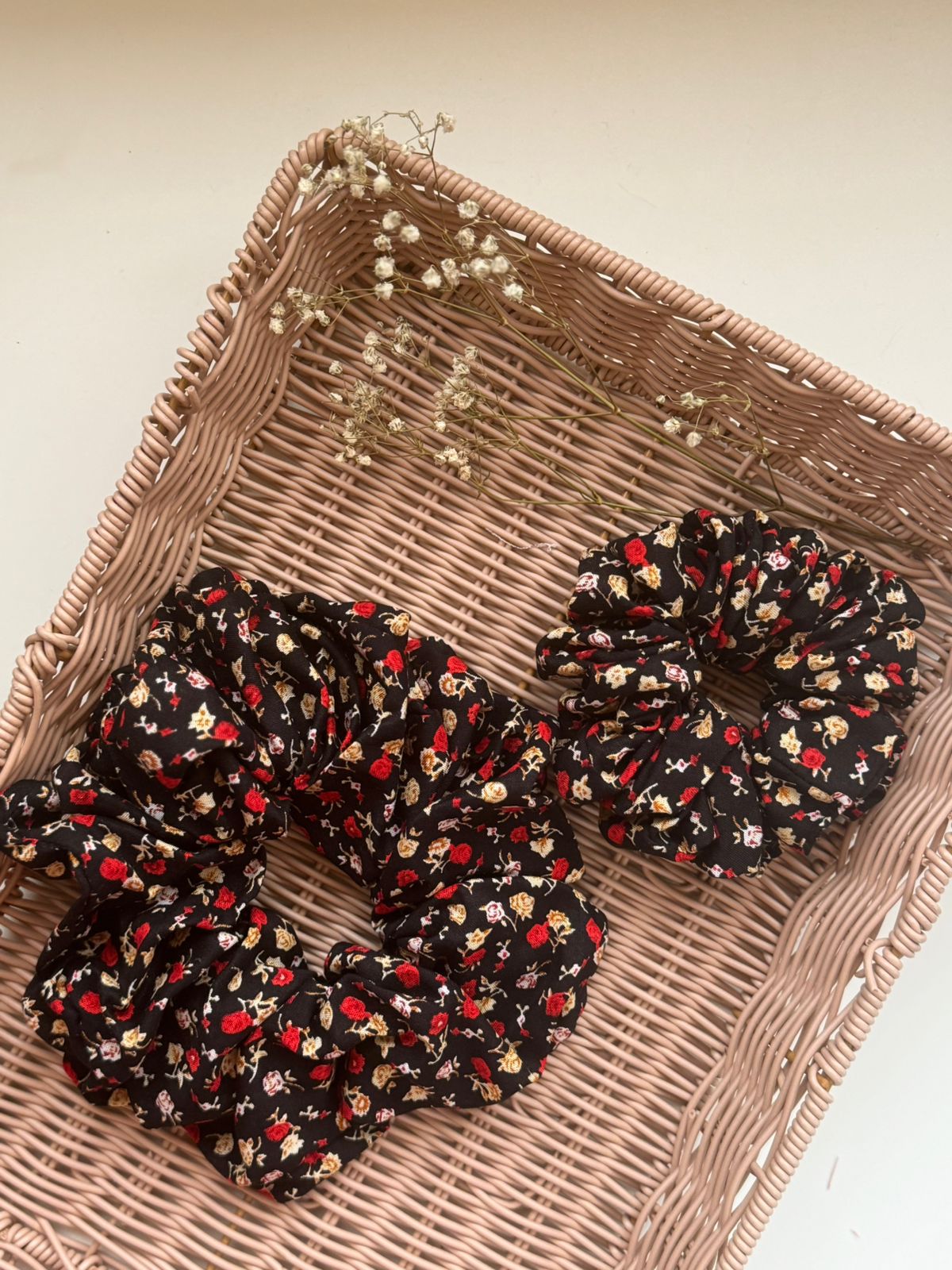 Miranda Red Scrunchie Set